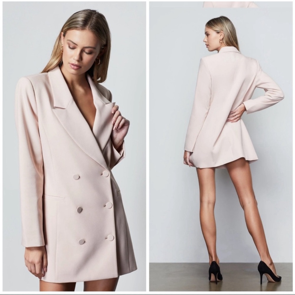 Good American The Exec Blazer Dress